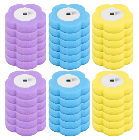 Wymienne Główki do Szczotki WC - 36 sztuk (Cytryna, Lawenda, Morze)